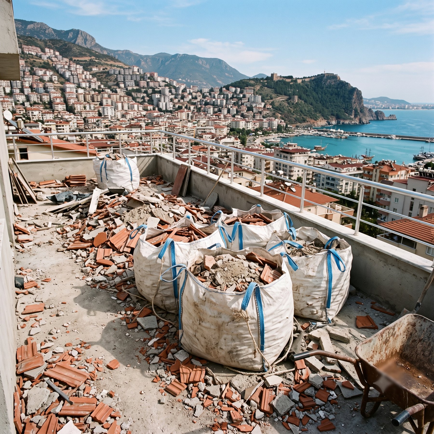 Moloz toplama sahası